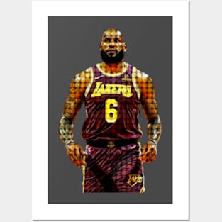 LeBron james Posters and Art